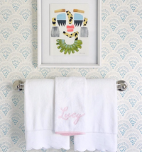 Powder Room Goals with A. Wooten Interiors + Weezie Towels
