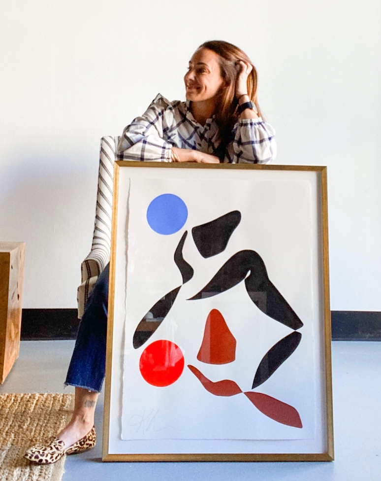 Framing Works on Paper with Artist Kellie Lawler