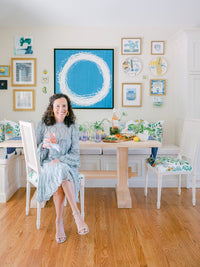 Casual Entertaining: How Original Art and Color can Amp up any Gathering