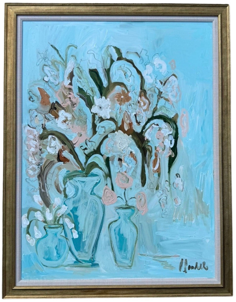 Oval Room Blue