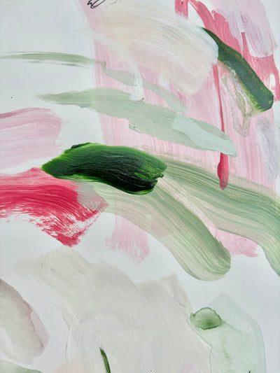 Green & Pink Abstract