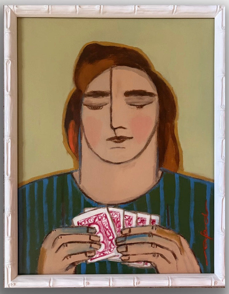 Angela and a Royal Flush
