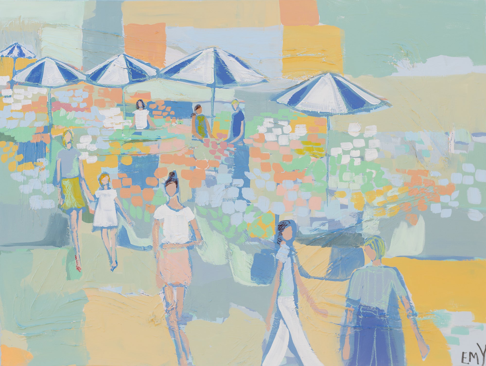 Blooms Amid the Market 1