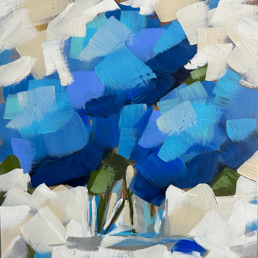 Blue Hydrangeas