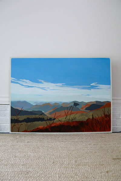 Blue Ridges Burning Fields