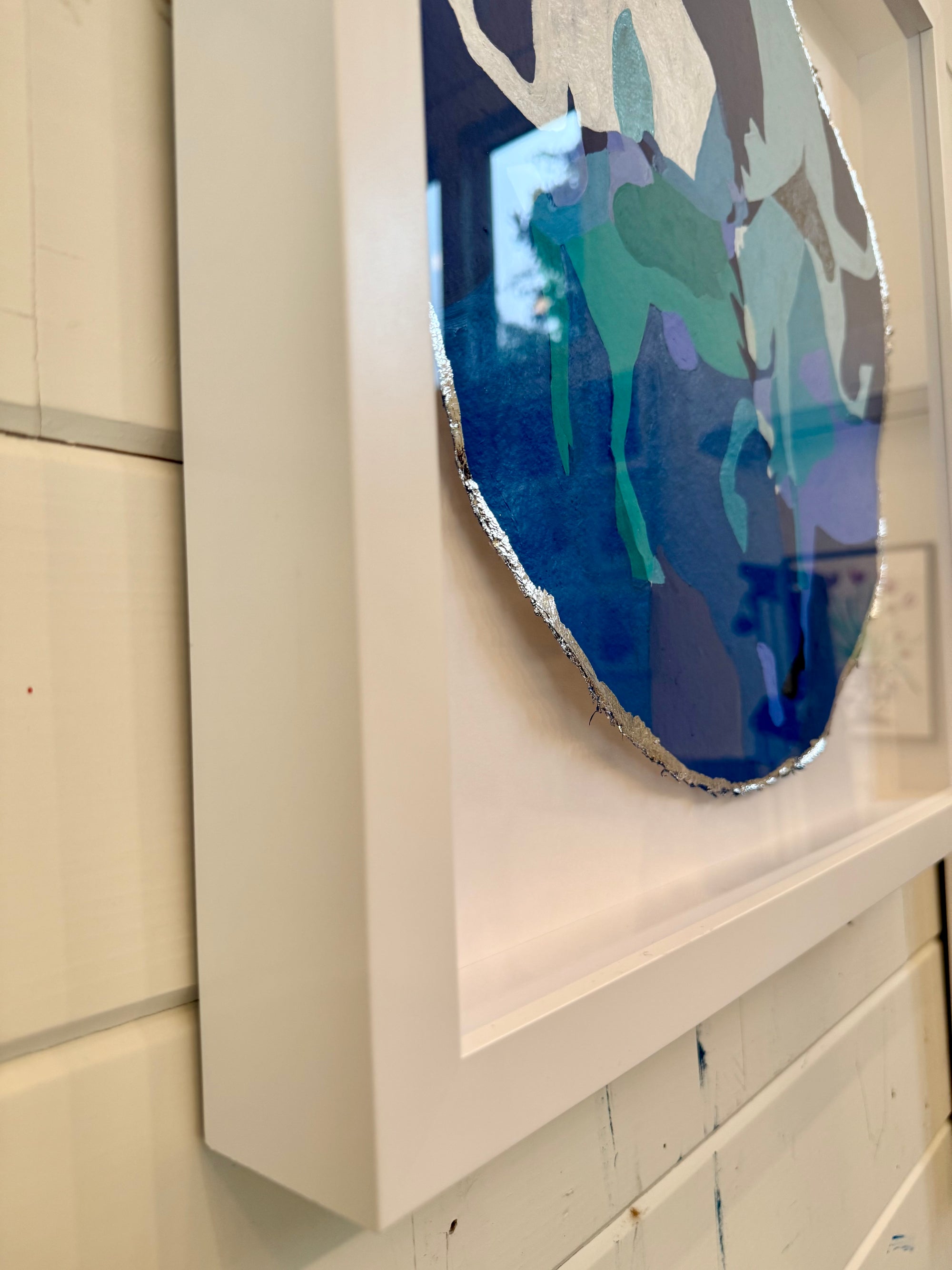 Blue Tangled Horses I