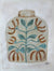Brown Floral Vase