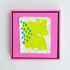 Chartreuse on Hot Pink