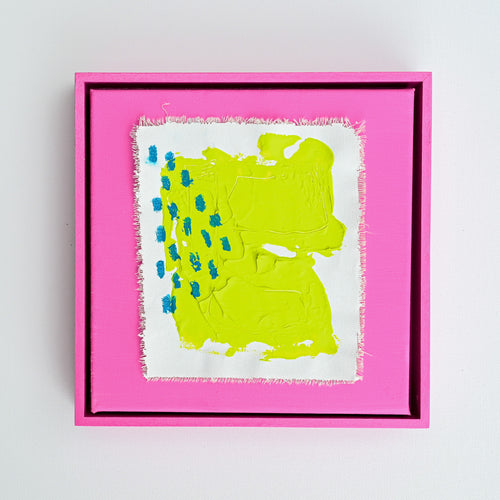 Chartreuse on Hot Pink