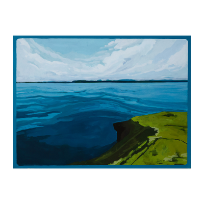 Cliff Above the Blue