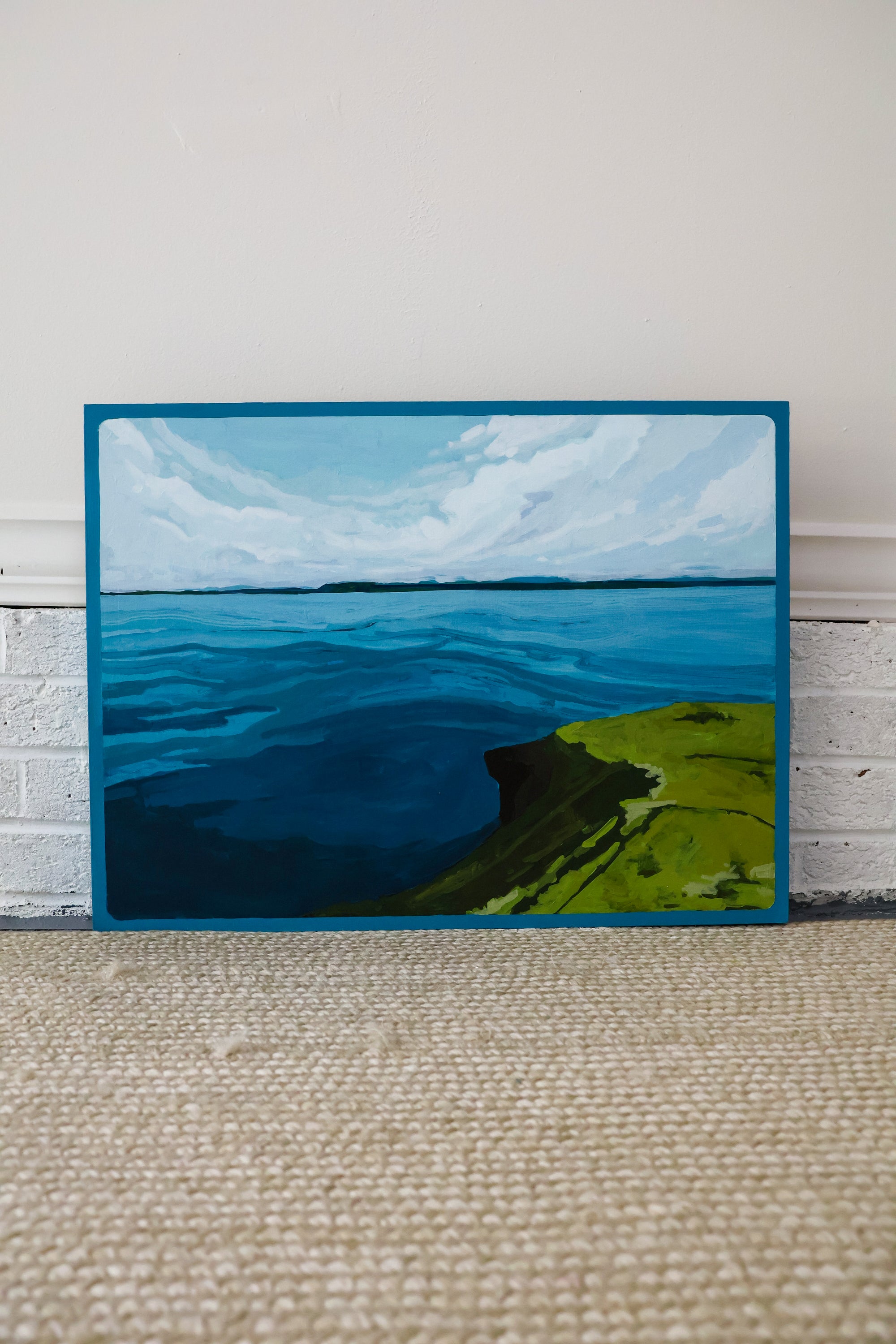 Cliff Above the Blue