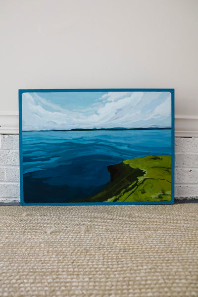 Cliff Above the Blue