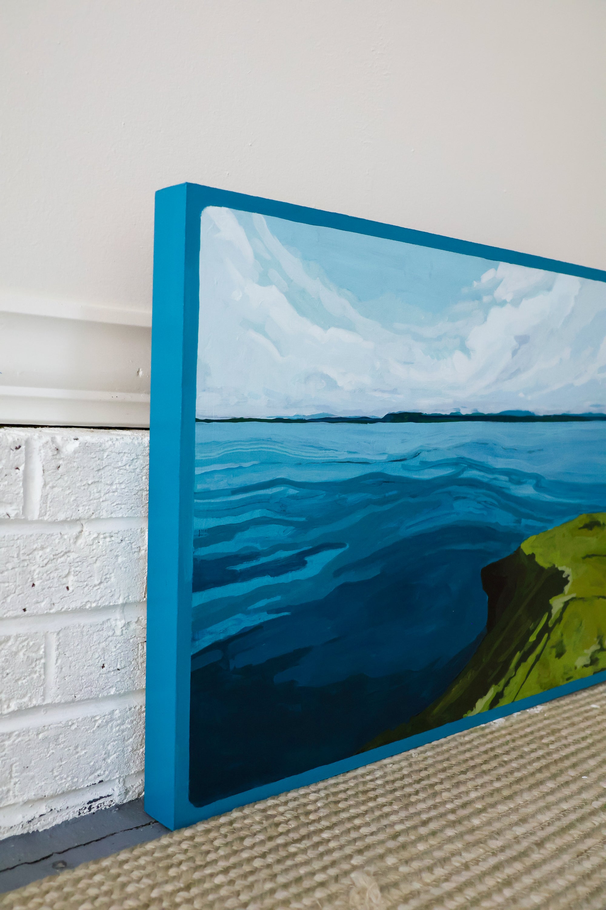 Cliff Above the Blue