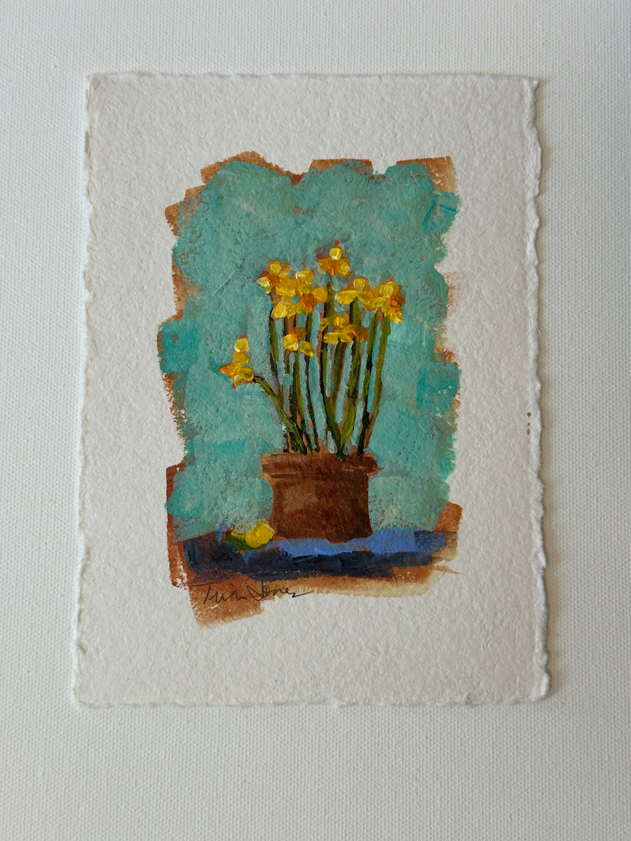Daffodils on Paper I