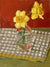 Daffodils with Red and Gingham