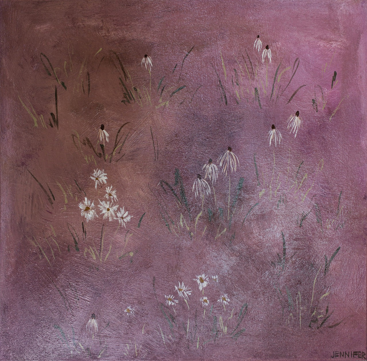 Field in Dusty Mauve