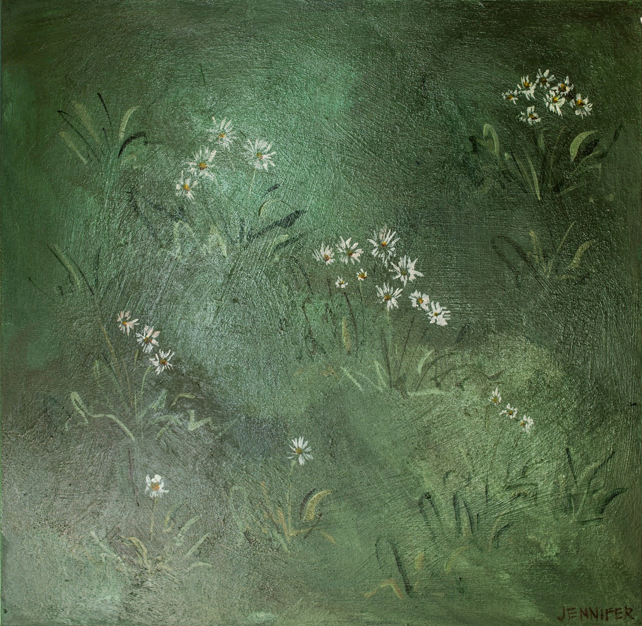 Field in Forest Green