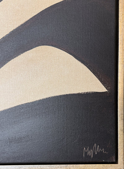 Floral in Raw Umber