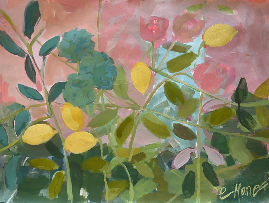 Florals & Lemons No. 4
