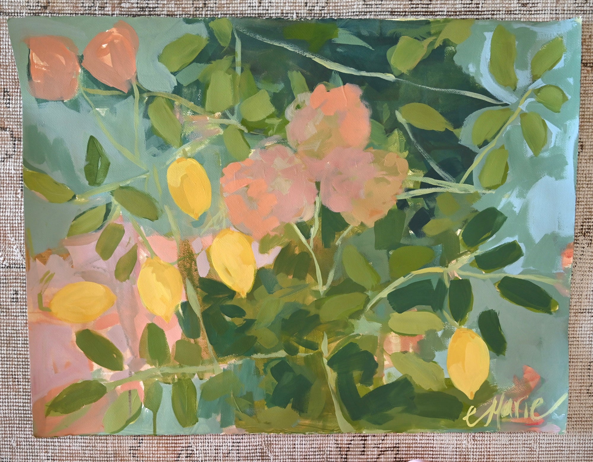 Florals & Lemons No. 5