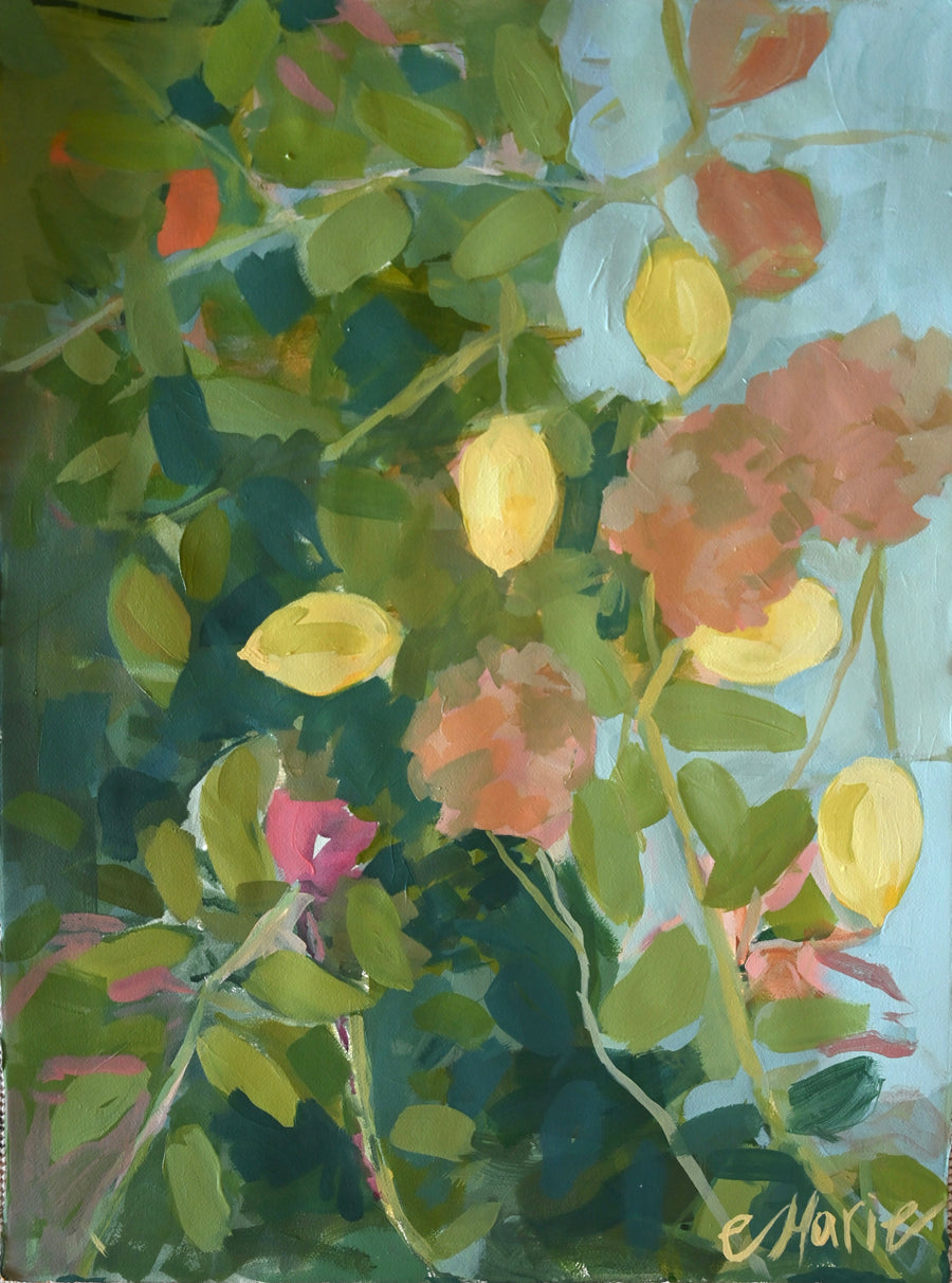 Florals & Lemons No. 6