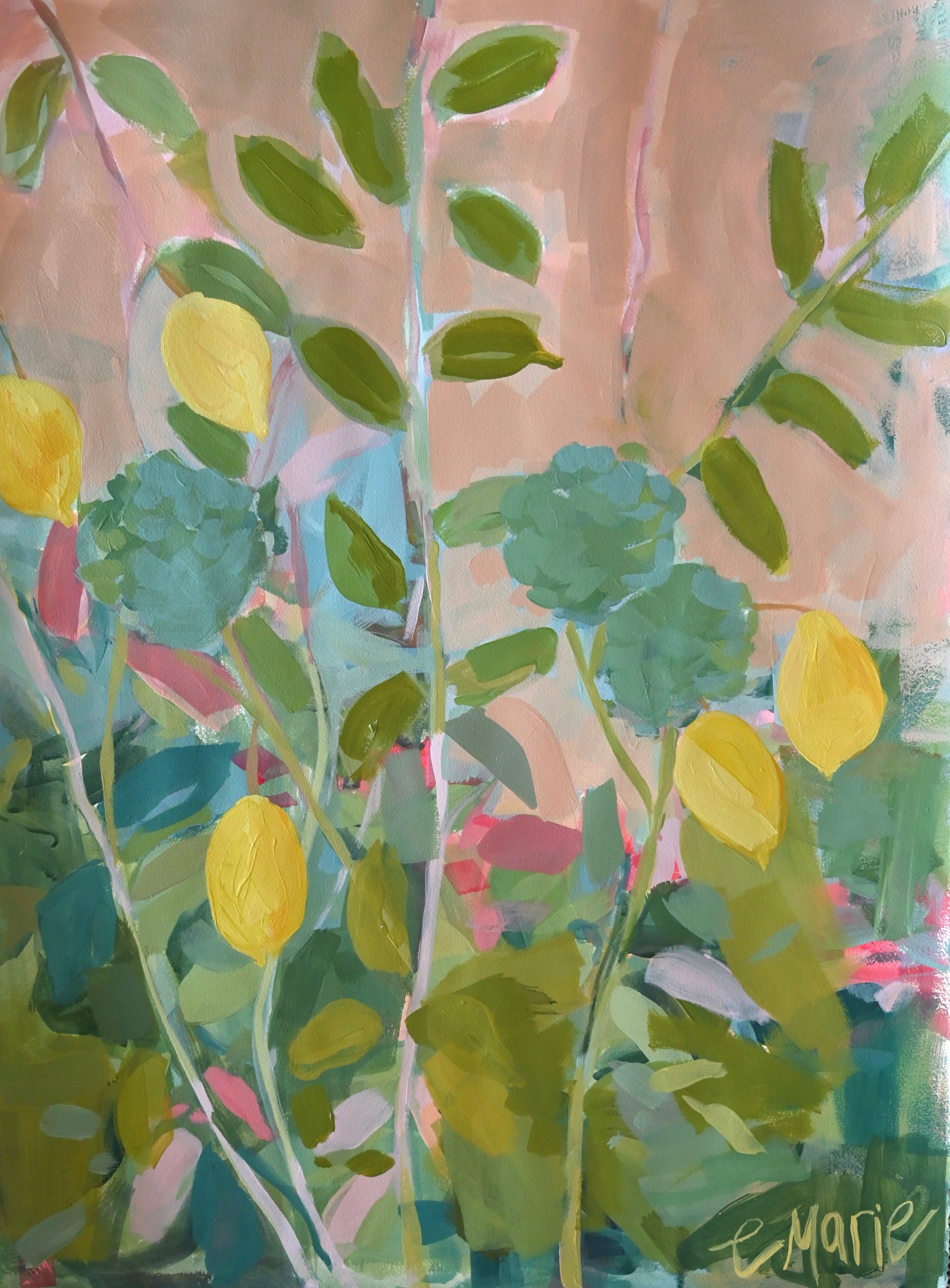 Florals & Lemons No. 7