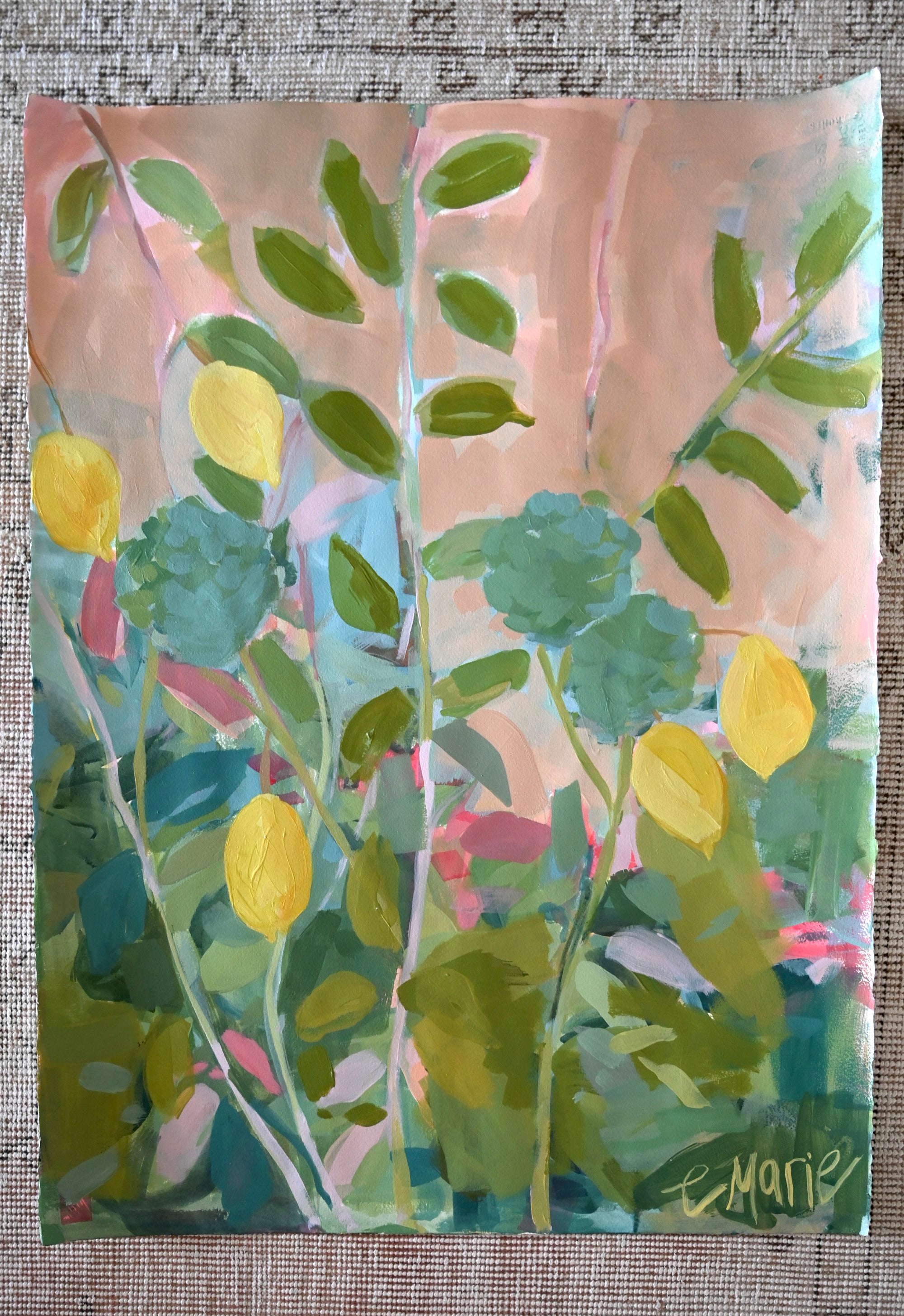 Florals & Lemons No. 7