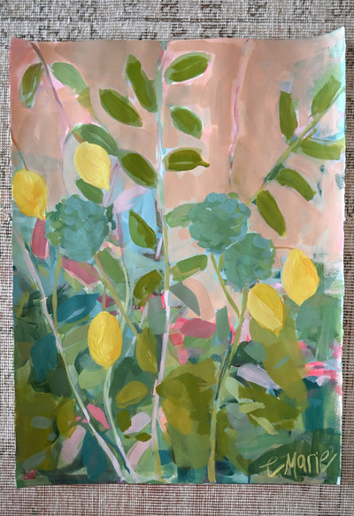 Florals & Lemons No. 7