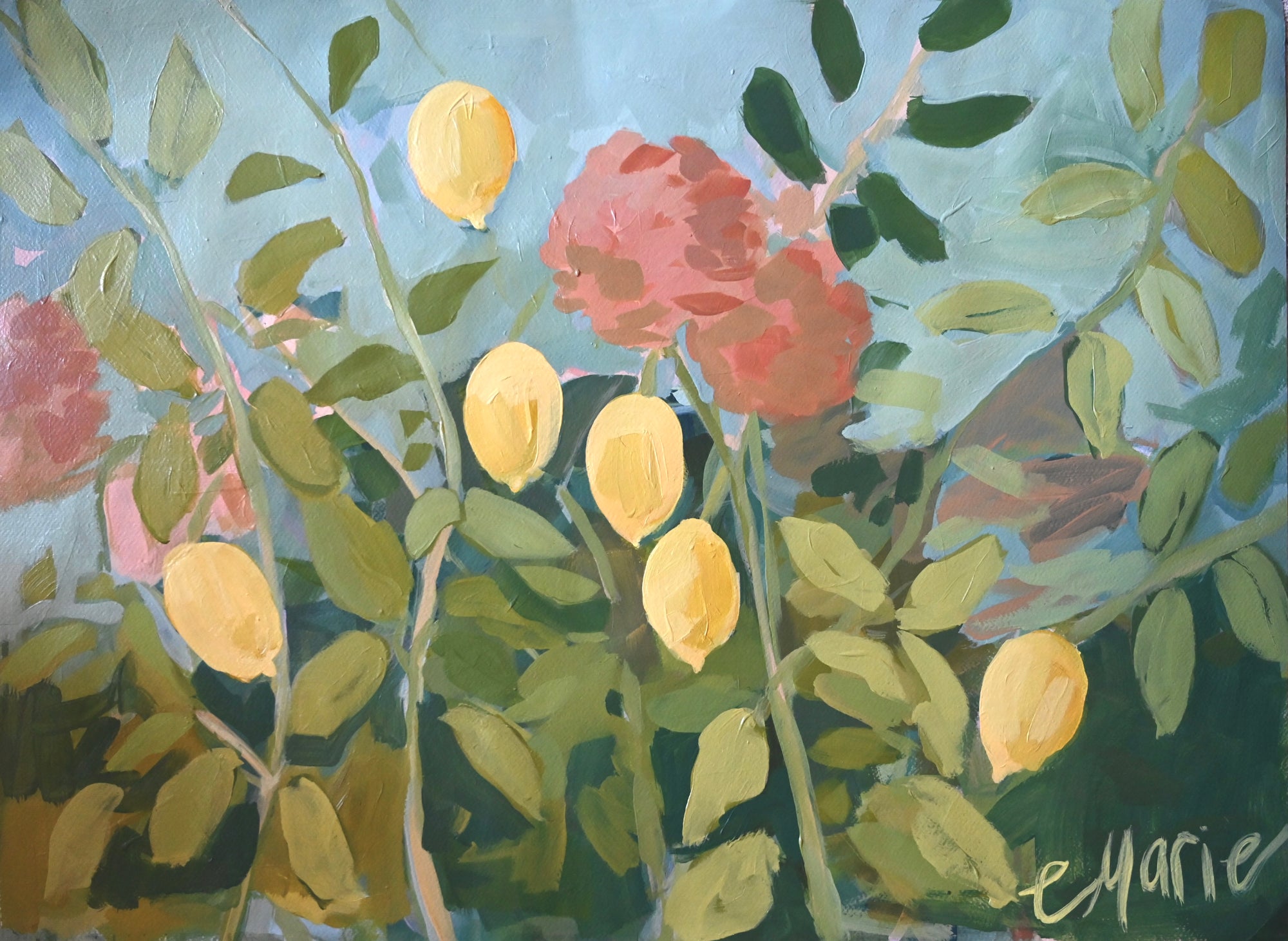 Florals & Lemons No. 8