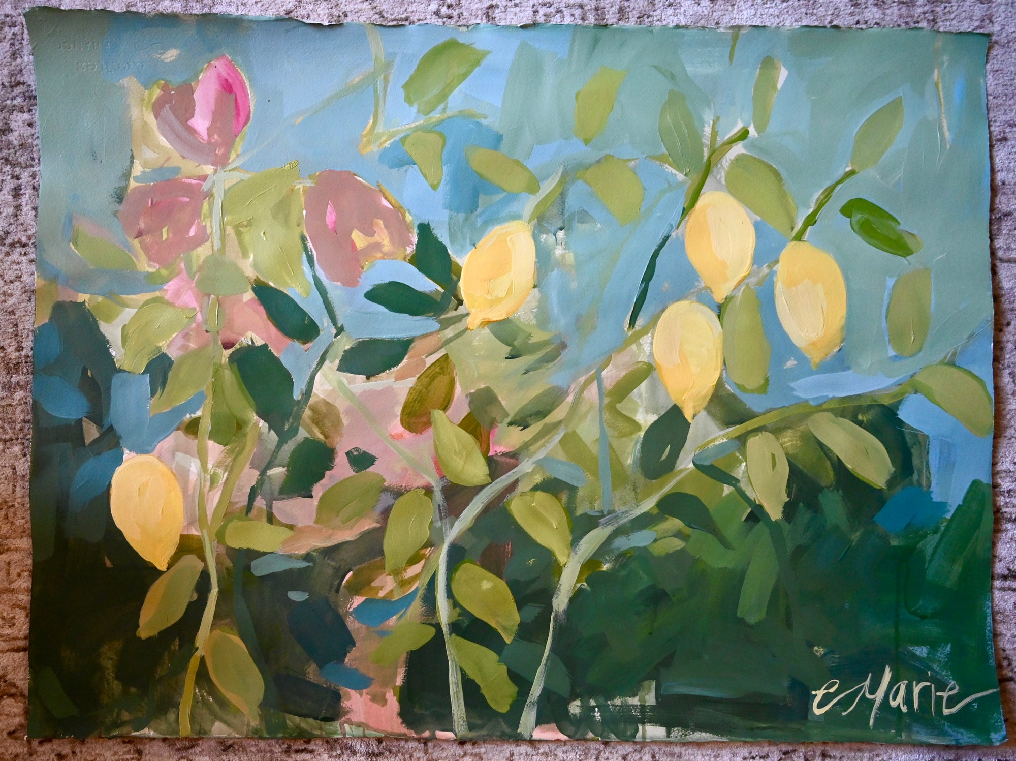 Florals & Lemons No. 9