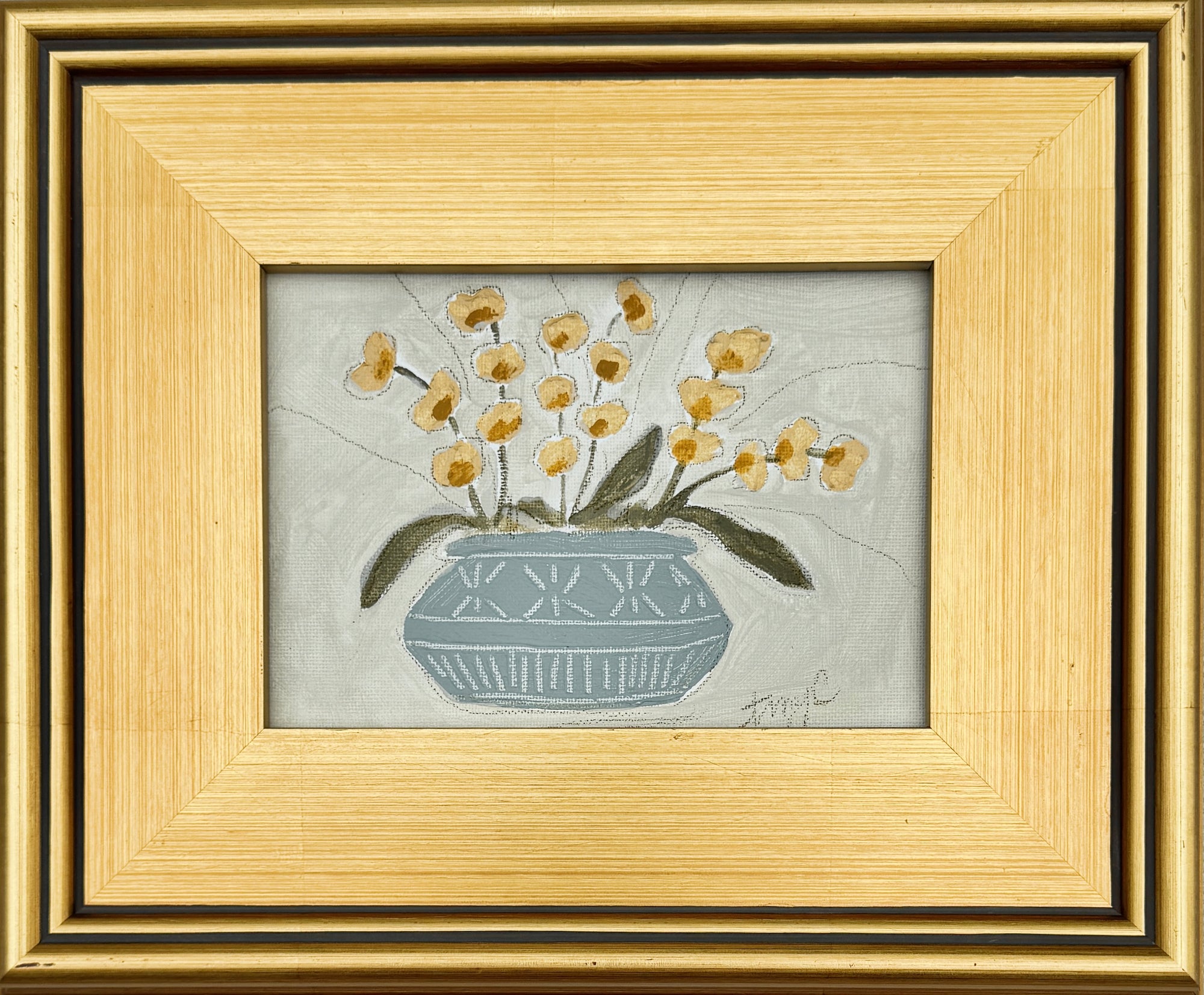 Golden Orchid Study I