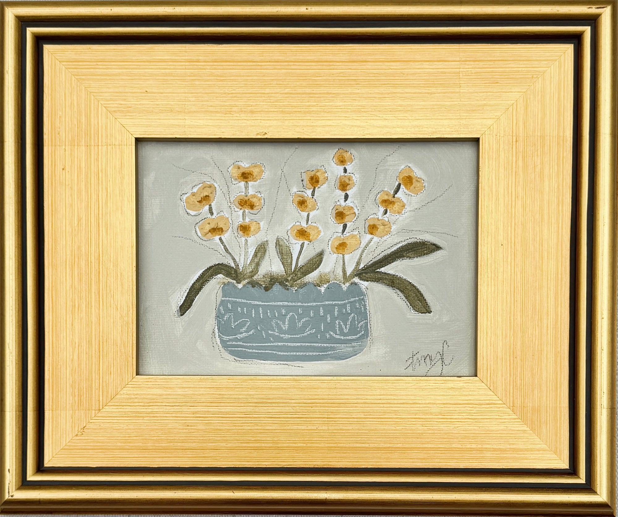 Golden Orchid Study II