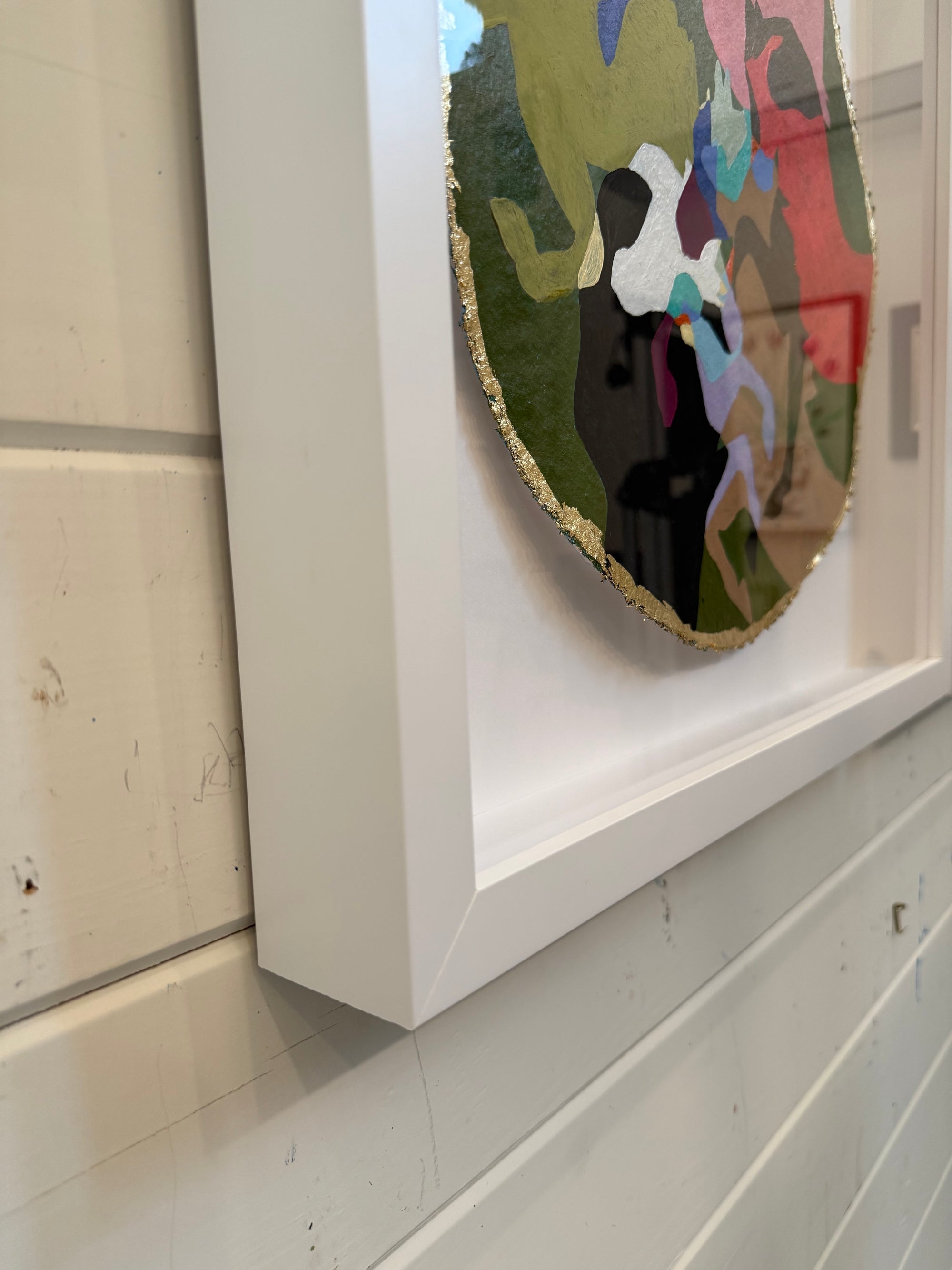 Green Tangled Horses I