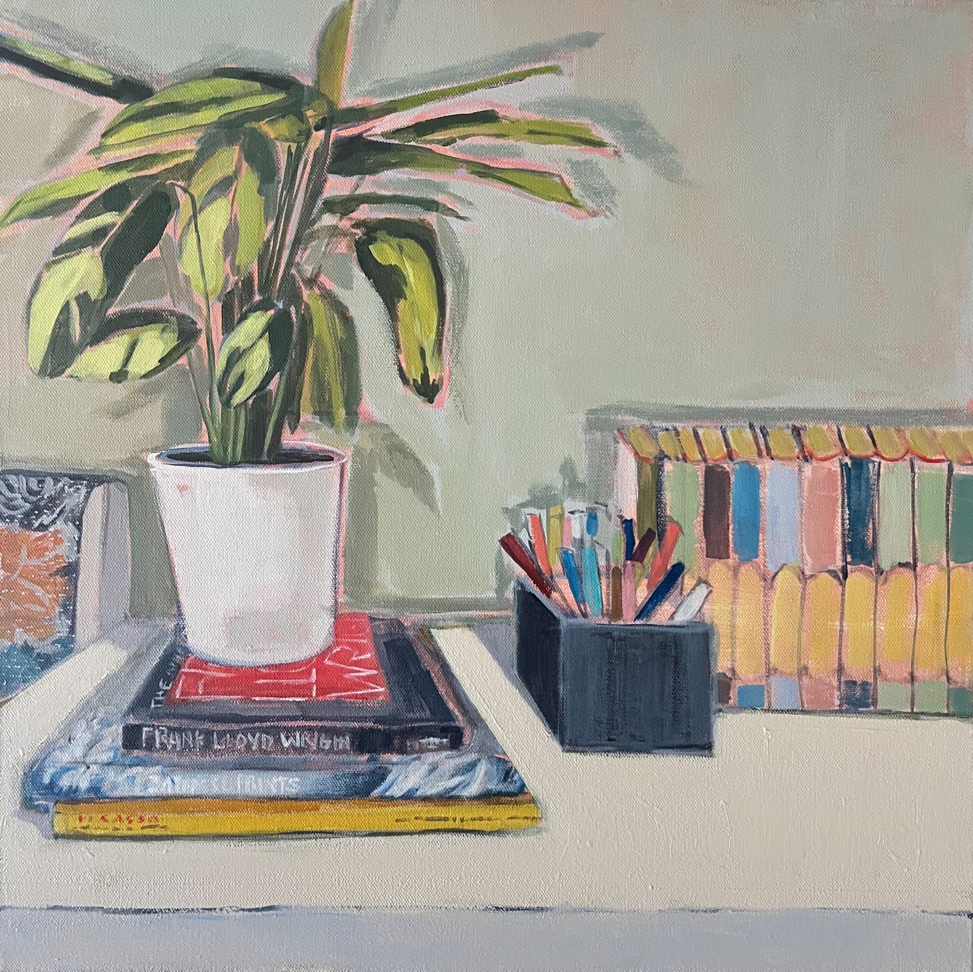 House Plant with Markers