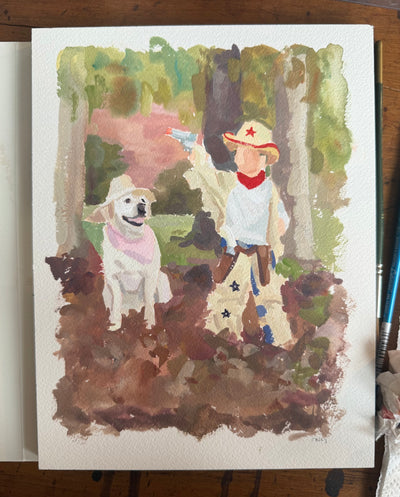 Custom Caroline Gray Portrait