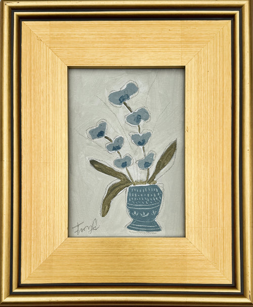 Indigo Orchid Study II