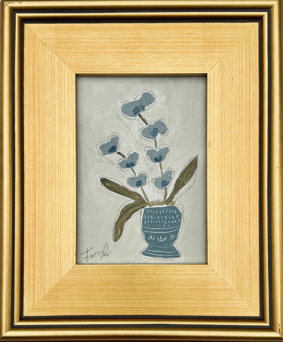 Indigo Orchid Study II