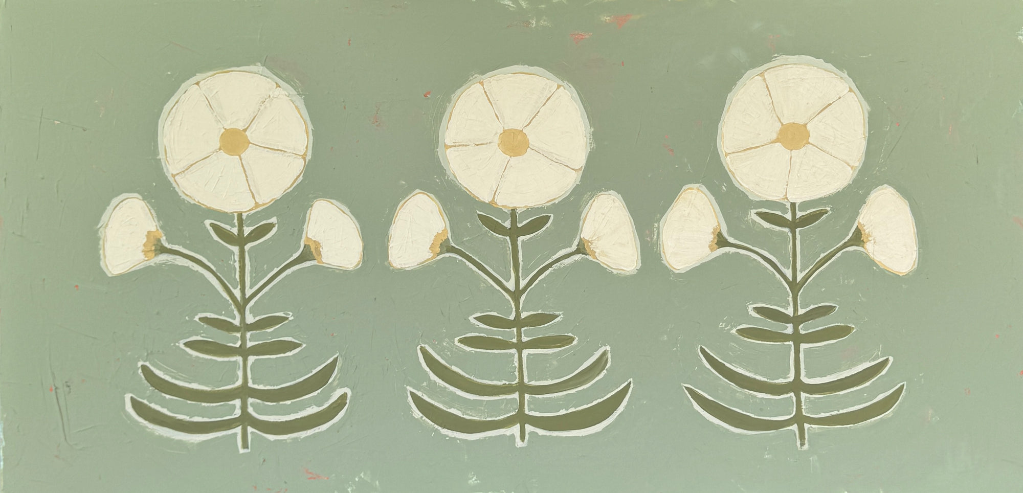 Jaipur Botanical Trio in Sage