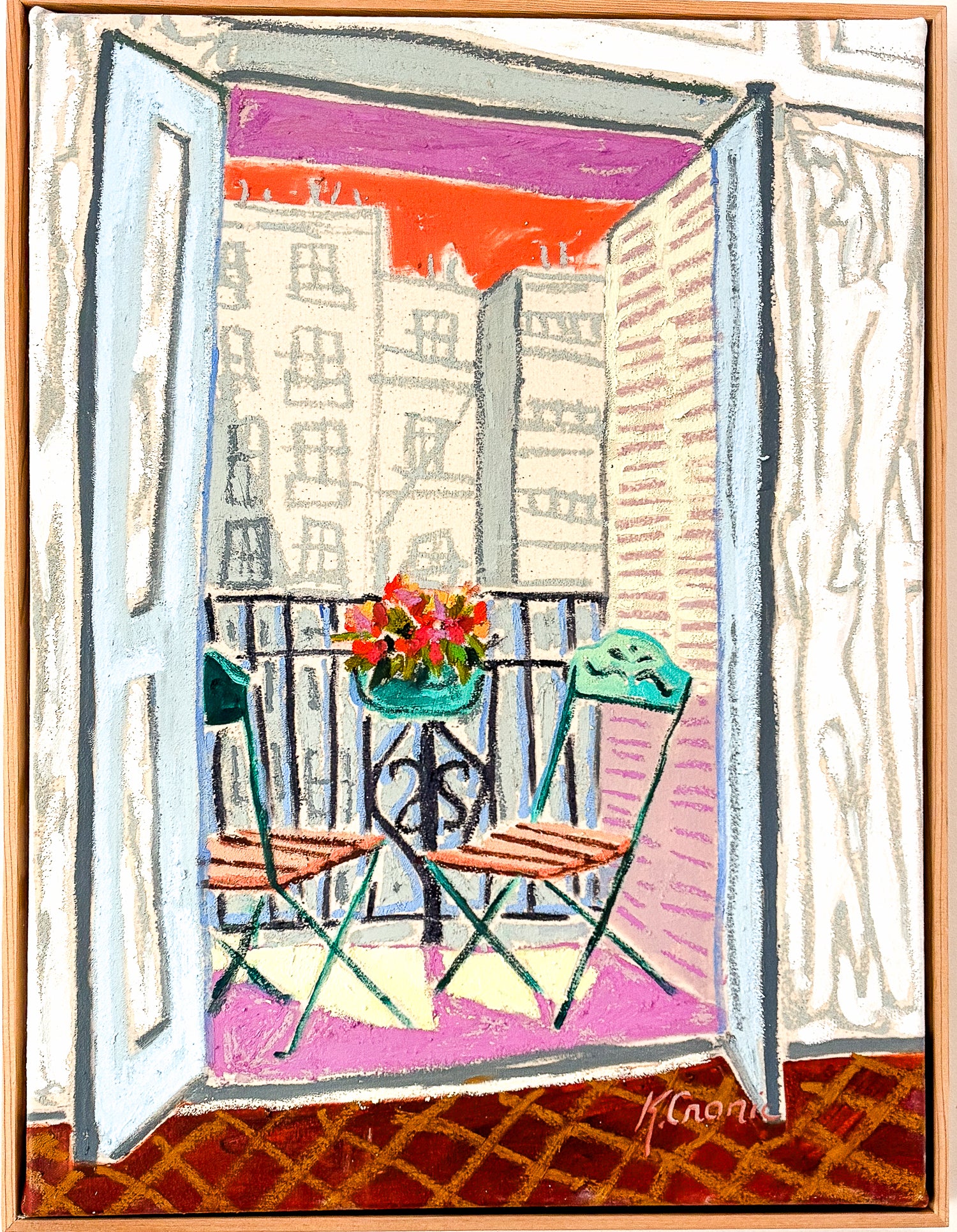 Lilac Balcony