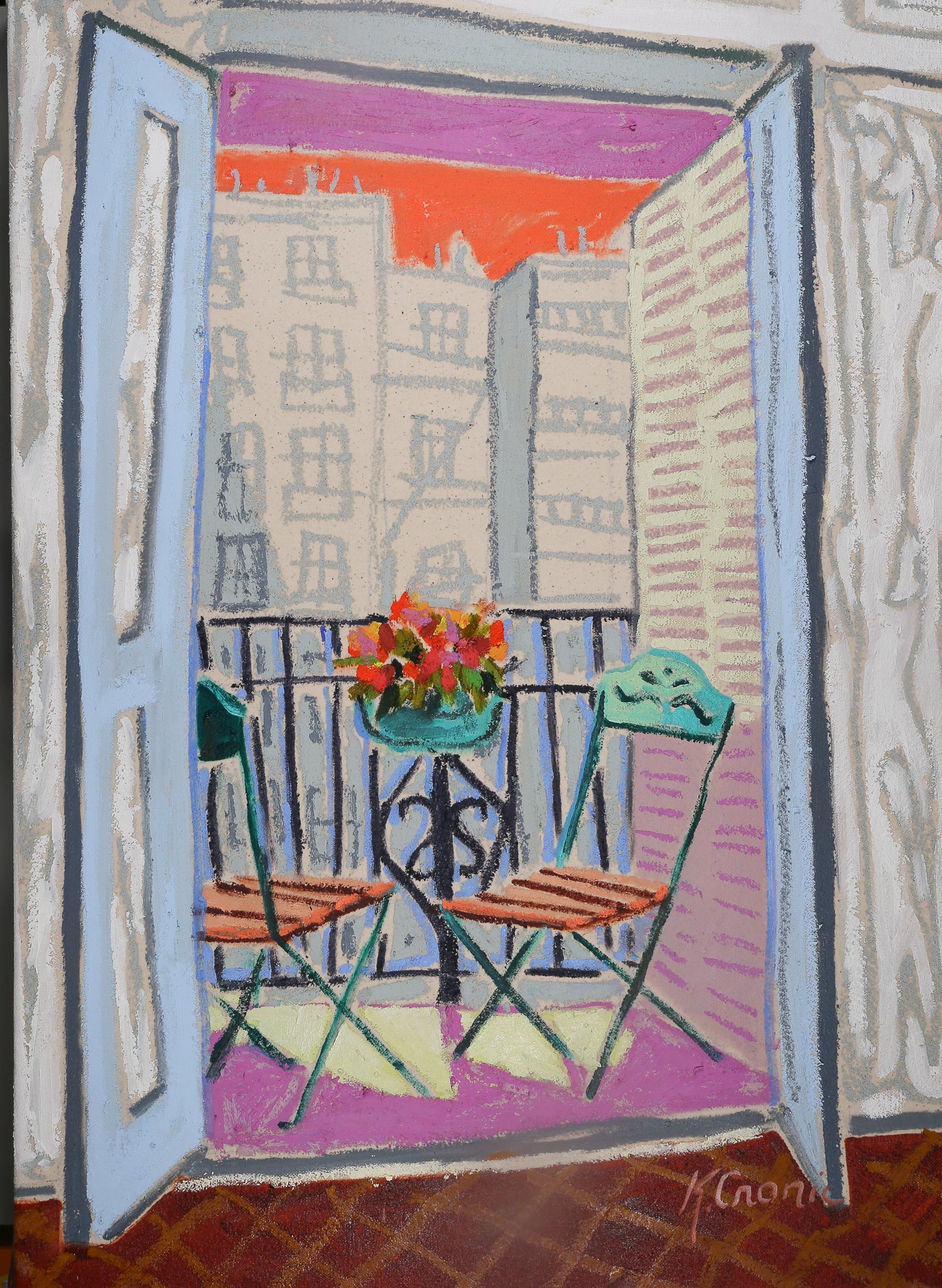 Lilac Balcony