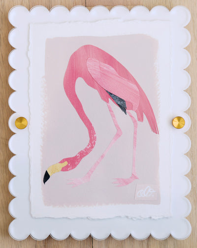 Mini Flamingo on Pink