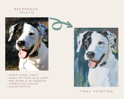 Custom Christy King Pet Portrait