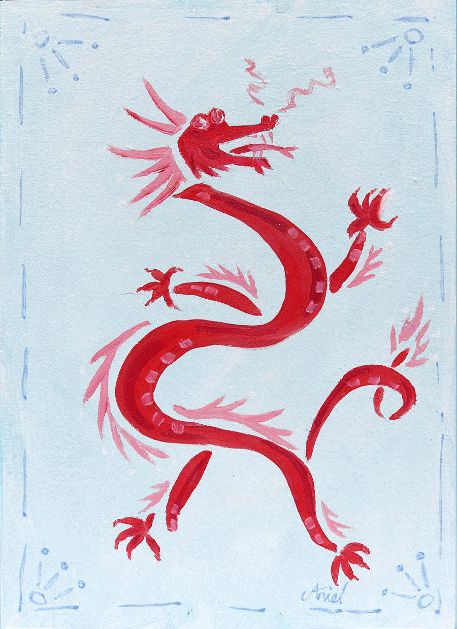 Red Dragon Tile