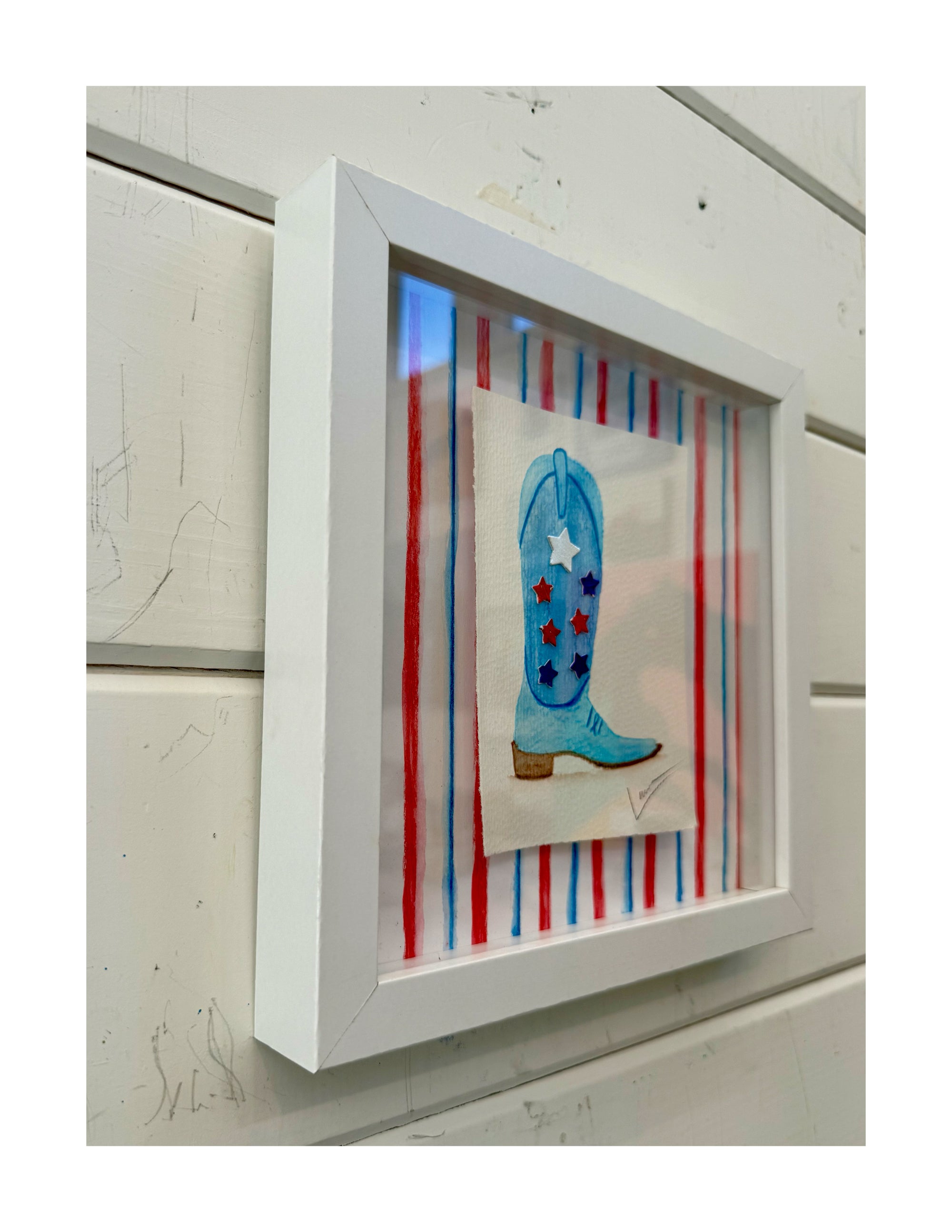 Red, White, & Blue Boot