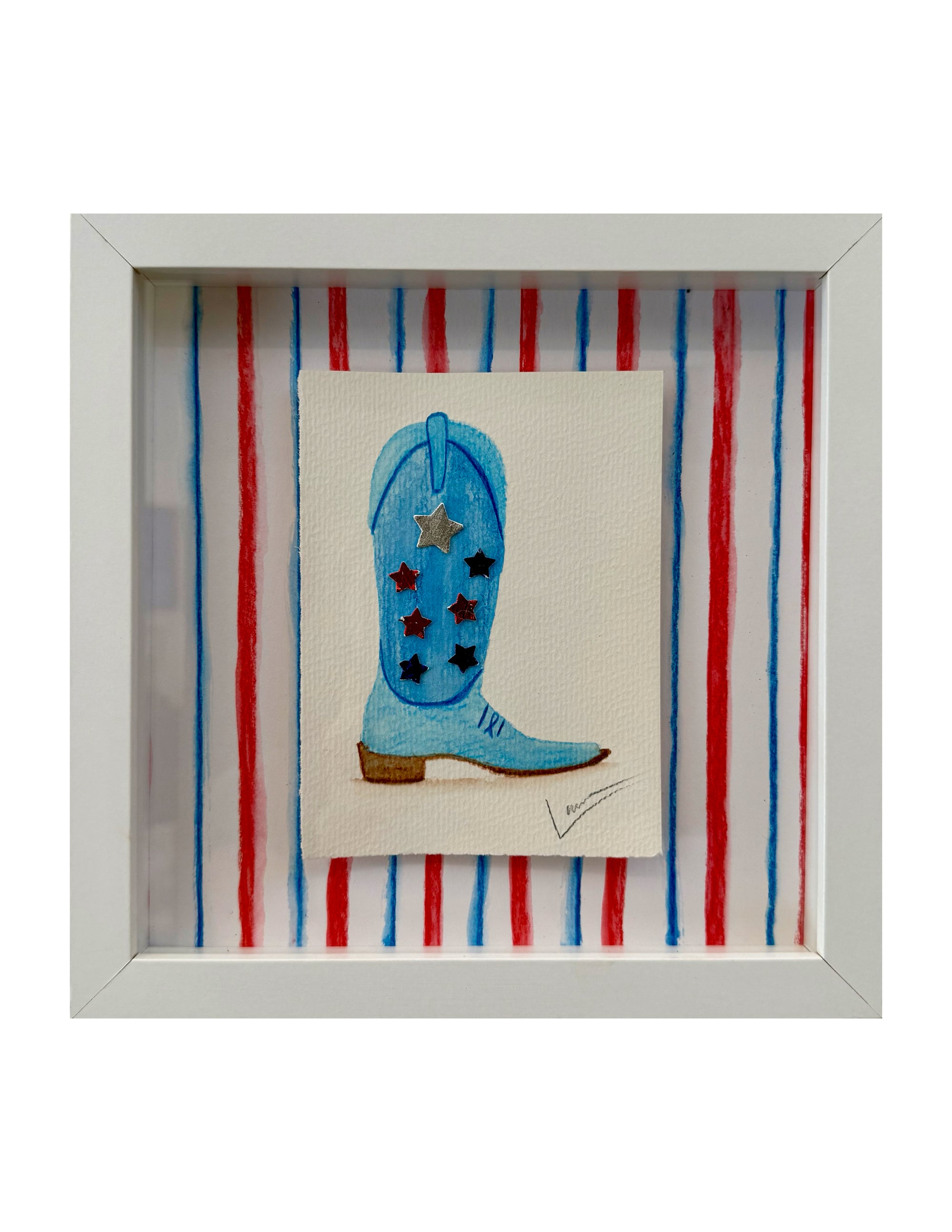 Red, White, & Blue Boot