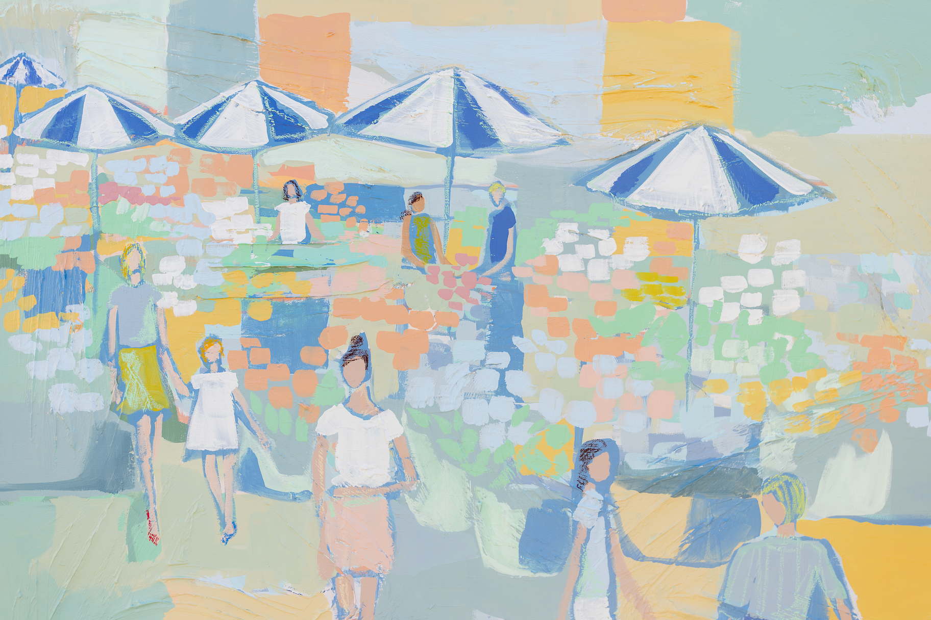 Blooms Amid the Market 1