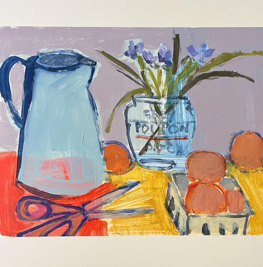 Still Life with Spiderwort