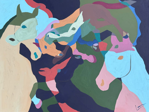 Tangled Horses II