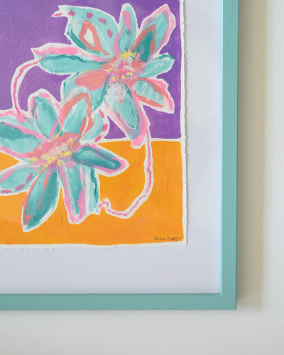 Teal Lillies