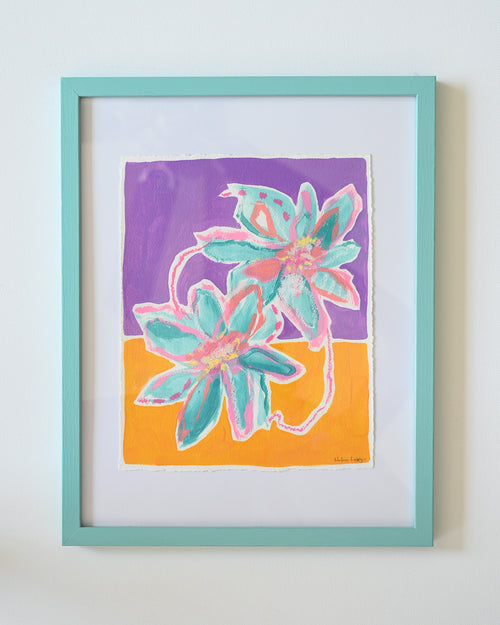 Teal Lillies